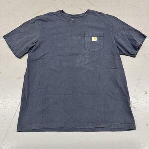 Carhartt Shirt Mens XL Gray Pocket Tagless Original Fit Workwear Tee Crewneck